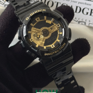 Casio G-Shock GA-110 Sport Watch – Black & Gold Premium Edition