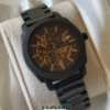 Fossil Men’s Black Automatic Watch – Stylish Premium Edition