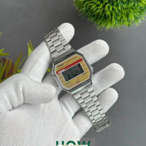 Casio Vintage A168WA-1 Digital Watch – Retro Classic Premium Edition