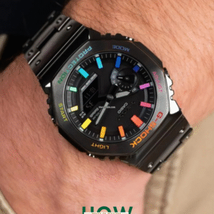 Casio G-Shock GA-2100 Metal Watch – New Model Premium Quality Edition-Black