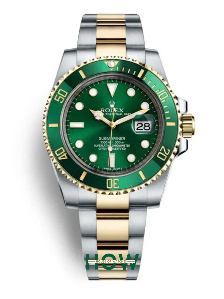 Rolex Tuton Gold Green Submarine Stainless Steel Men’s Watch – Luxury Edition - Image 6