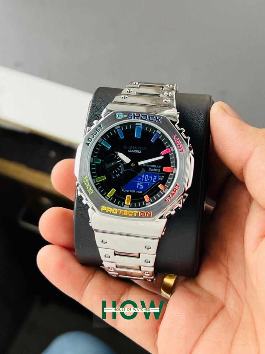 Casio G-Shock GA-2100 Metal Watch – New Model Premium Quality Edition