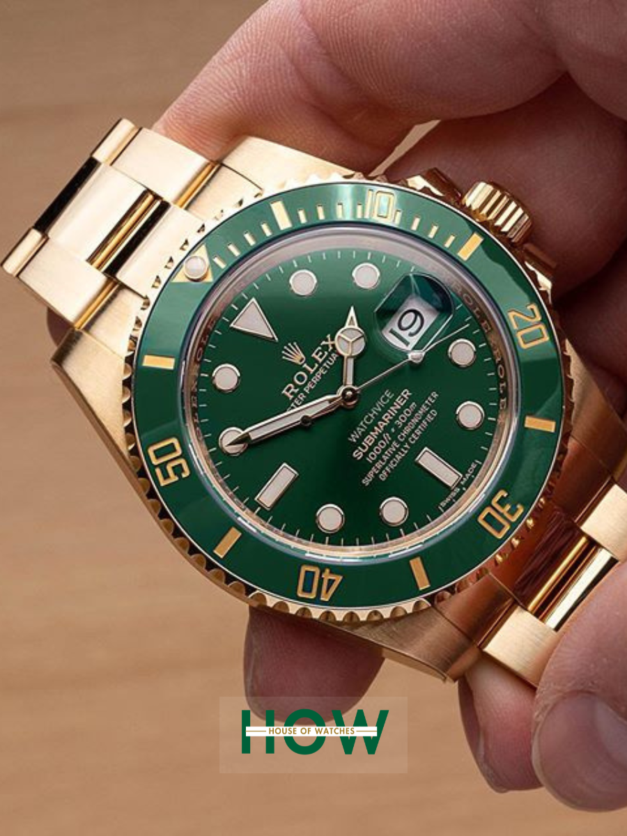 Rolex Gold Green Submarine Stainless Steel Men’s Watch – Premium Edition - Image 4